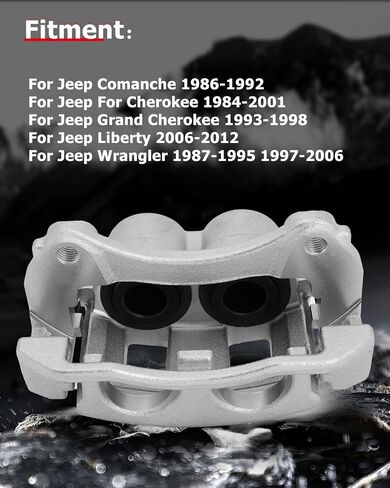 Cciyu Front Ritule Brake Caliper مع قوس 18B4951 لـ Chevrolet Equinox 2005-2006 لـ Pontiac Torrent 2006 لـ Saturn Vue 2004-2007 in Saudi Arabia