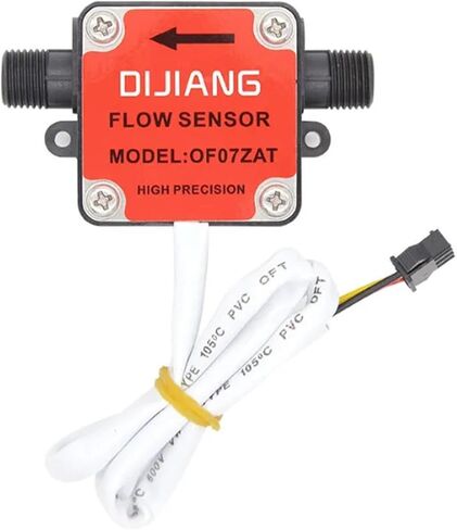 1PCS G1/4" OF07ZAT Milk Gasoline Oil Deisel Flow Rate Sensor Control Meter in Saudi Arabia