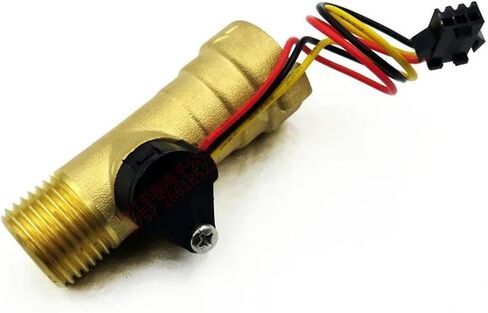 1PCS G1/2 ملحقات سخان المياه مستشعر التدفق الإلكتروني مستشعر التدفق الإلكتروني 1-30L/M لسخان المياه الشمسية in Saudi Arabia