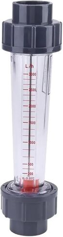 1pcs 60-3000L/H 2-10GPM 4-40LPM FIT 32 مم أنبوب O/D LZS-20 ABS قياس الأنبوب البلاستيكي القياس السائل المائي (300-3000 LPM) in Saudi Arabia