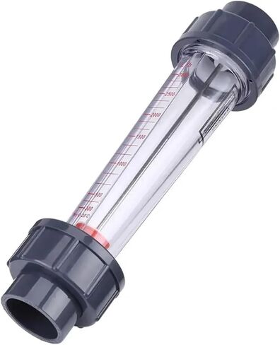 1pcs 60-3000L/H 2-10GPM 4-40LPM FIT 32 مم أنبوب O/D LZS-20 ABS قياس الأنبوب البلاستيكي القياس السائل المائي (300-3000 LPM) in Saudi Arabia