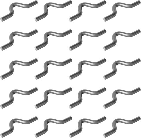 20 PCS 7/16 "قطر قضيب لحام شاق على حلقات مقطع سلسلة أمان لمقطورة الشاحنة. in Saudi Arabia