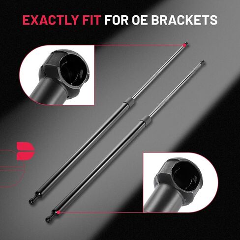 BDFHYK 4058 10inch 45N/10Lbs Gas Shocks Struts Lift Support for Leer Camper Shell Rear Topper Window Pickup Cap Canopy Toolbox Cabinet Lid Motorhome Door Gas Springs Set of 2 in Saudi Arabia