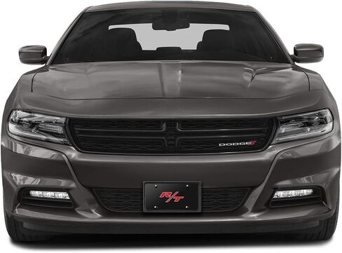 ل Dodge R/T 3D شعار شعار على لوحة ترخيص الفولاذ المقاوم للصدأ كروم للزخرفة in Saudi Arabia