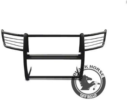 Black Horse Grille Grille Brush Guard Modular Black متوافق مع 19-24 RAM 1500 (Excl. Rebel & Trx Trims ، 19-24 Ram 1500 Classic و 20-22 Ram 1500 Diesel Models) -17dg111ma in Saudi Arabia