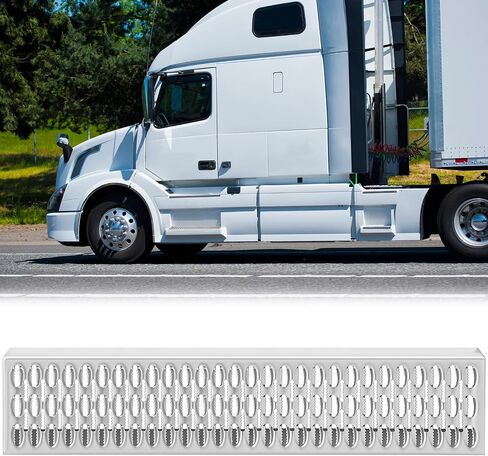 Blulu 34" x 7-1/8" x 2" Bolt-on Aluminum Top Fuel Tank Step Fits Truck Fuel Tank in Saudi Arabia