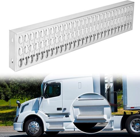 Blulu 34" x 7-1/8" x 2" Bolt-on Aluminum Top Fuel Tank Step Fits Truck Fuel Tank in Saudi Arabia