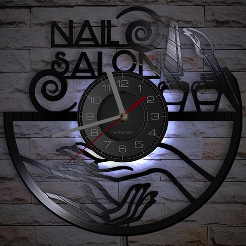 12 '' Salon Salon Vinyl record record record stare for beauty salon decor in Kuwait