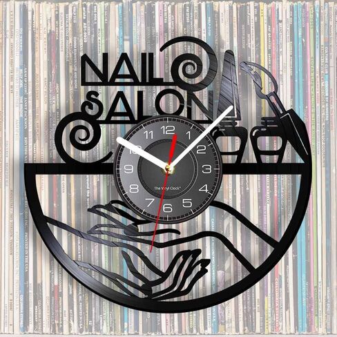 12 '' Salon Salon Vinyl record record record stare for beauty salon decor in Kuwait