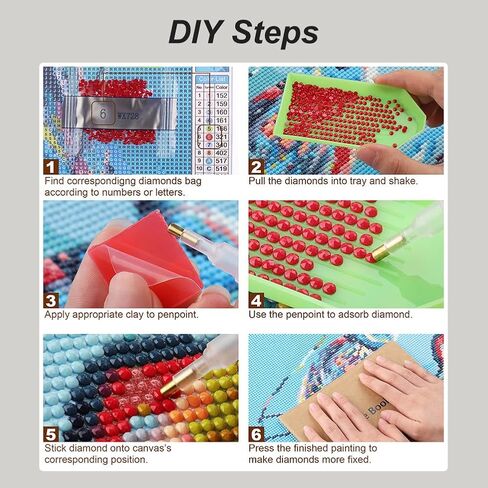 hill froeistung Cross Diamond Art Painting Kits for Adults, Dove Diamond Art for Beginners, 5D DIY Full Drill Round Gem Art Craft Home Wall Decor Gift 12x12 inch in Saudi Arabia