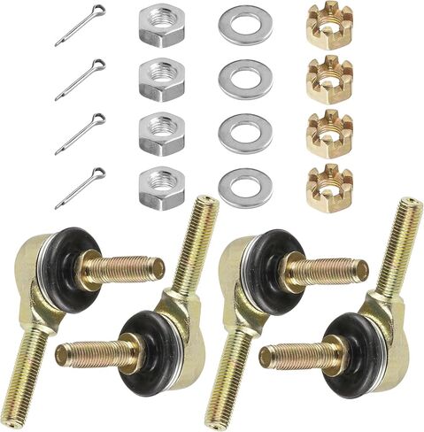 Caltric Two Sets Of Tie Rod End Kit Compatible with Suzuki Ltf250 Lt-F250 Ltf 250 Ozark 2003 in Saudi Arabia