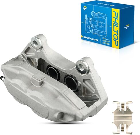 استبدال مجموعة فرجار الفرامل الخلفية من PHILTOP 18B5046+18B5047 لسيارة Jeep Liberty 2008-2012، Wrangler 2007-2017، Wrangler JK 2018-2018، Dodge Nitro 2007-2011، قطعتان للسائق الخلفي وجانب الركاب in Saudi Arabia