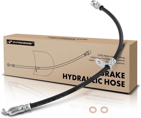 A-Premium Front Driver Brake Hose hose متوافق مع نماذج Toyota و Lexus-Highlander 2008-2019 ، Venza 2009-2016 ، RX350 RX450H 2010-2014 2019-استبدل# 90947A2034 in Kuwait