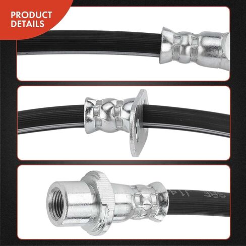 A-Premium Front Driver Brake Hose hose متوافق مع نماذج Toyota و Lexus-Highlander 2008-2019 ، Venza 2009-2016 ، RX350 RX450H 2010-2014 2019-استبدل# 90947A2034 in Kuwait