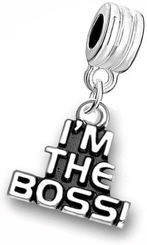 أضف لمسة من الأناقة إلى مجموعتك من خلال Boss Charm Dangle Bead متوافقًا مع سوار سلسلة الأفعى الأوروبية مثالية لأي مناسبة SE0727SPAR in Saudi Arabia