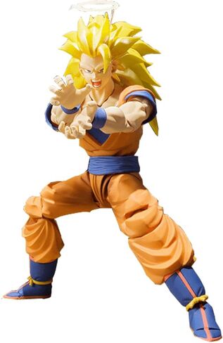 Tamashii Nations - Dragon Ball Z - Super Saiyan 3 Goku ، Bandai Spirits S.H.Figuarts Action Figure in Saudi Arabia