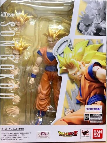 Tamashii Nations - Dragon Ball Z - Super Saiyan 3 Goku ، Bandai Spirits S.H.Figuarts Action Figure in Saudi Arabia