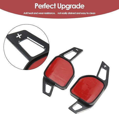 مجاذيف Keenso Steering Wheel Shift Paddles ، امتداد مُجدّة سبائك الألومنيوم لـ 8V S4 S5 B8.5 S6 S7 C7 2013 2016 (Silver) in Kuwait