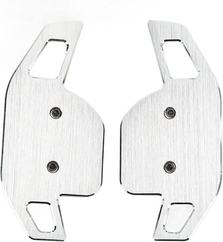 مجاذيف Keenso Steering Wheel Shift Paddles ، امتداد مُجدّة سبائك الألومنيوم لـ 8V S4 S5 B8.5 S6 S7 C7 2013 2016 (Silver) in Kuwait