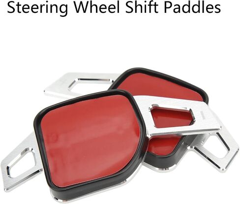 مجاذيف Keenso Steering Wheel Shift Paddles ، امتداد مُجدّة سبائك الألومنيوم لـ 8V S4 S5 B8.5 S6 S7 C7 2013 2016 (Silver) in Kuwait
