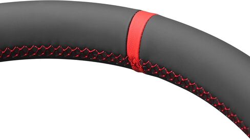 MEWANT Steering Wheel Cover for Ford Mustang 2005-2012 Hand-Stitched Steering Wheel Wrap in Saudi Arabia