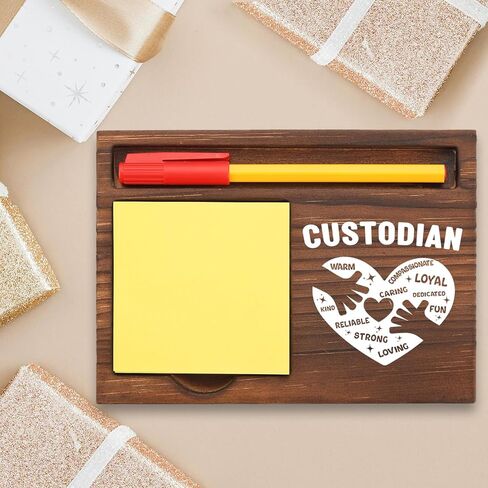 Healthcare Worker Thank You Appreciation Gifts, Going Away Retirement Birthday New Job Congratulations Encouragement Gift for Healthcare Worker, Wooden Office Self-Stick Note Pad Holders TBC42 in Saudi Arabia