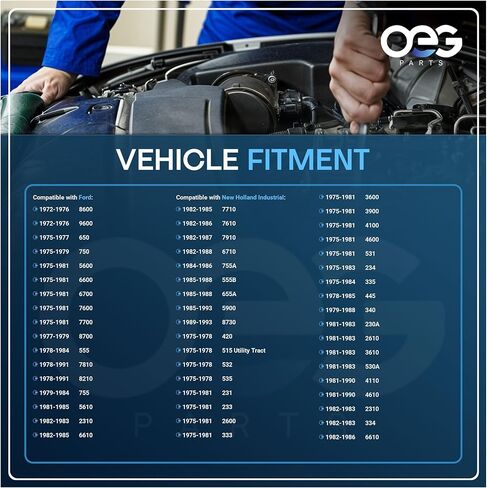 OEG Parts New ANTERNATOR متوافق مع فورد جرار 250C 260C 335 340 340A 340B 345C 445 445A 445C D3NN-10300-B D5NN-10300-A D5NN-10300-BA ، AMO0023 ، 40016110 ، PL110536 in Saudi Arabia