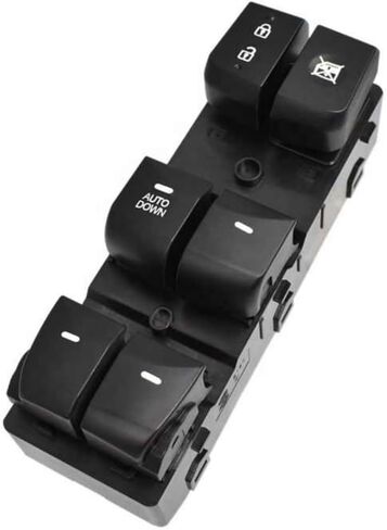 1PCS Front L high-end Single Row Black one Key Lift for Door Lifter Button OEM 93570-4V000 RY in Saudi Arabia