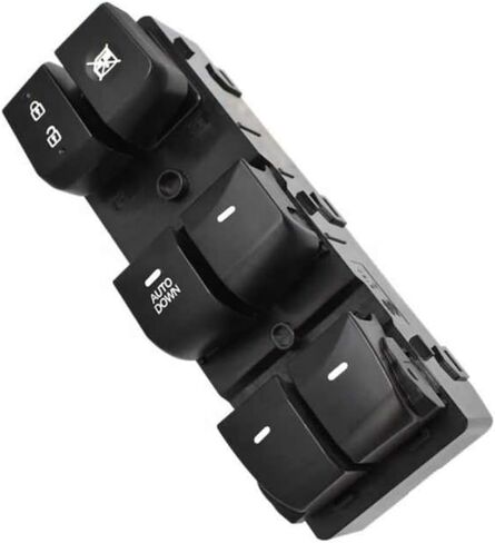 1PCS Front L high-end Single Row Black one Key Lift for Door Lifter Button OEM 93570-4V000 RY in Saudi Arabia