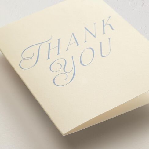 Minted Thank You Cards 10 - حزمة ، شكرًا لك على الأظرف ، البطاقة الفارغة ، القوس الوردي والتصميم المخطط ، دش الطفل ، أمي جديدة ، معمودية وتعميد ، ورقة فاخرة ، صممها فنانون مستقلون in Kuwait