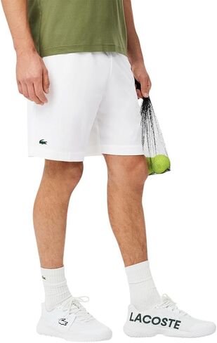 Lacoste Men Sport Pitcated Ful Ultra Dry Tennis Shorts in Kuwait