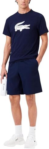 Lacoste Men Sport Pitcated Ful Ultra Dry Tennis Shorts in Kuwait