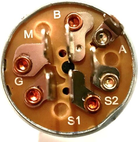 HD Switch Starter Ignition Switch for John Deere ProGator Gator TX TE 2020 2020A 2030 2030A : 3 Keys & Free Carabiner in Saudi Arabia