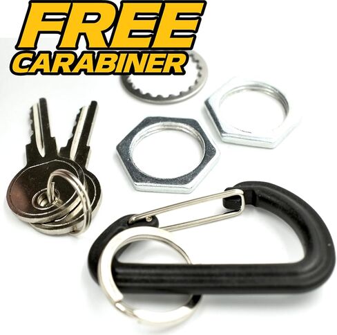 HD Switch Starter Ignition Switch for John Deere ProGator Gator TX TE 2020 2020A 2030 2030A : 3 Keys & Free Carabiner in Saudi Arabia