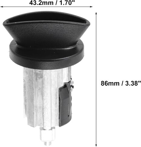 X AUTOHAUX F85Z-11582-AA 1L3Z-11582-A Engine Ignition Starter Switch Lock Cylinder with 2 Keys for Ford F-150 1996-2004 for Ford F-250 1996-1999 in Saudi Arabia