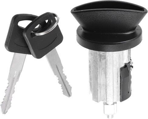 X AUTOHAUX F85Z-11582-AA 1L3Z-11582-A Engine Ignition Starter Switch Lock Cylinder with 2 Keys for Ford F-150 1996-2004 for Ford F-250 1996-1999 in Saudi Arabia