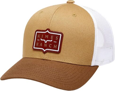 Kimes Ranch Unisex Sheridan Hat – Mid-Profile Snapback with Leather Patch in Saudi Arabia