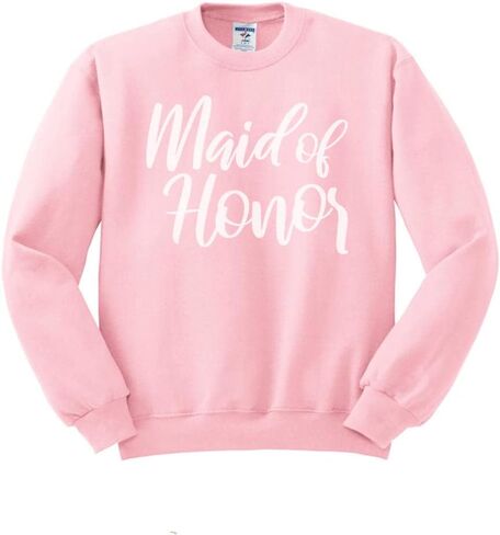 TeesAndTankYou Bridal Party Maid of Honor Sweatshirt Unisex in Kuwait