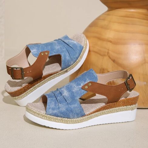 Uoqapre Sandals for Women Platfic in Kuwait
