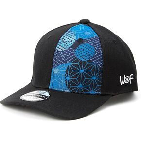 Traditional Japanese Baseball Cap, Embroidered Pattern, Adjustable Snapback Flat Brim, 6-Panel Baseball Cap in Saudi Arabia