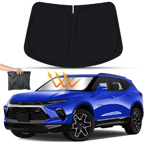 Car Sun Shade for Kia Forte 2019 2020 2021 2022 2023 2024 Auto Interior Accessories Front Windshield Sunshade Foldable Insulation Reflective Protector Parasol Window Curtains Cover Visor in Kuwait