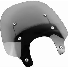 Motorcycle Windscreen Windshield Compatible with Harley Nightster 975 RH975 RH 975 22-24 Nighster 975 Special RH975S 23-24 PC Windscreen Double Bubble (L-Black Bracket) in Kuwait
