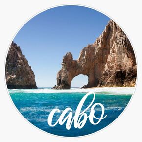 Cabo Vinyl Sticker Waterproof Decal Laptop Wall Window Bumper Sticker 5" in Saudi Arabia