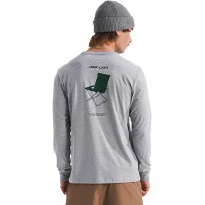 THE NORTH FACE Men's Evolution Sketch Long-Sleeve Tee | Cotton Shirt with a Logo Graphic in Saudi Arabia