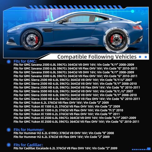 حشية رأس محرك MLS مع مجموعة الترباس ، HS26192PT-5 ، يناسب Chevy Silverado Express Suburban Tahoe ، لـ GMC Sierra Yukon XL ، ل Cadillac Escalade ، 2007-2011 ، 6.0/6.2L V8 ، ES72220 ، ES72390 in Kuwait