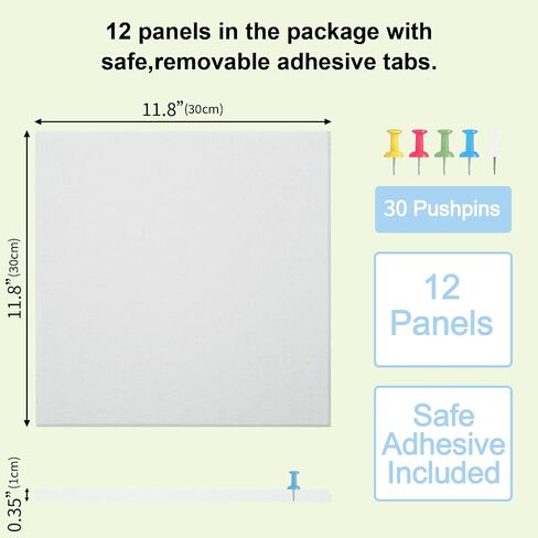 لوحة كبيرة من Cork Board Post Wall Wall 24 Pack ، 70 "x47" لوحة دبوس Bulletin Board مع 48 علامات تبويب لاصق قابلة للإزالة آمنة ، 60 دبابيس الدفع ، لوحة الفلين البديلة لجدران مكتب منزلي ، أبيض in Saudi Arabia