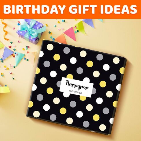 هدايا عيد ميلاد HAPPYPOP لشهر يناير للنساء والرجال - جوارب عيد ميلاد هدايا عيد ميلاد للرجال مع بطاقة تهنئة in Saudi Arabia