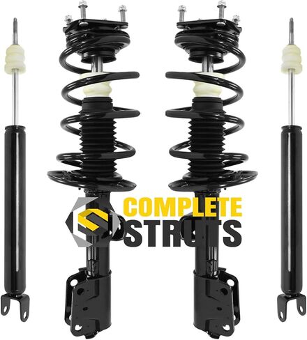 COMPLETESTRUTS - Front Complete Strut Assemblies with Coil Springs and Rear Shock Absorbers Replacement for 2011-2013 Ford Explorer 4WD - Set of 4 in Saudi Arabia