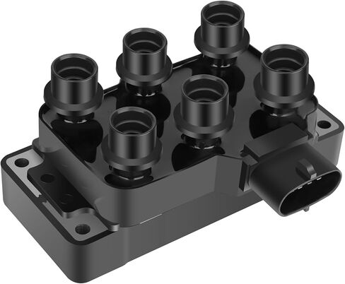 1 ملف الإشعال و 6 Spark Slugs مناسبة للفترة 2005-2010 لـ Ford for Mustang 4.0L 2001-2005 2007-2010 for Ford for Explorer Sport Trac 4.0L 1998-2010 for Mercury for Mountaineer 4.0L F1DU12029AA in Kuwait