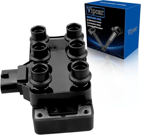 Ignition Coil Compatible with Ford 1991-2010 Explorer(Sport Trac) 4.0-V6 8th VIN: X K E, 1990-2011 Ranger 4.0L, Aerostar Mustang B3000 Taurus, 2002-08 Mountaineer 4.0L, #DGE446 FD480 in Saudi Arabia